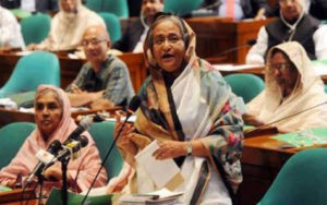 বিশ্ববাসীর কাছে বাংলাদেশের শান্তিপ্রিয় ভাবমূর্তি বজায় রাখতে দেশের সকল নাগরিকের প্রতি আহ্বান জানিয়েছেন প্রধানমন্ত্রী শেখ হাসিনা।