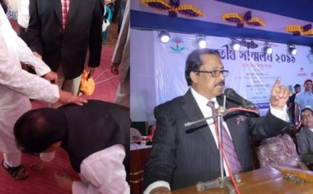 হাজারো শিক্ষার্থীর মিলনমেলায় দৃষ্টান্ত স্থাপন করলেন এমপি কয়েস