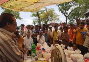 দেশে খাদ্যের কোন অভাব নেই, যথেষ্ট খাদ্য মজুদ রয়েছে : এমপি সামাদ চৌধুরী