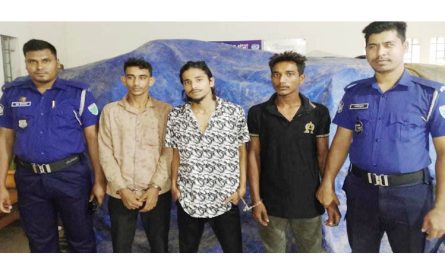 ওসমানীনগরে সাড়ে ১১লক্ষ টাকার ভারতীয় চিনিসহ গ্রেফতার-৩