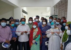দক্ষিন সুরমা স্বাস্থ্য কমপ্লেক্সে করোনা আইসোলেশন সেন্টারের উদ্বোধন করলেন সামাদ চৌধুরী এমপি