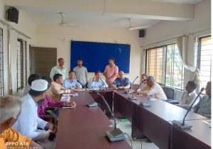 শাল্লায় প্রশাসনের উদ্যোগে শারদীয় দূর্গাপূজা উপলক্ষ্যে প্রস্তুতিসভা