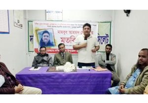 দক্ষিণ সুরমা উপজেলা প্রেসক্লাবে বিএনপি নেতা মাহবুব চৌধুরীর মতবিনিময়