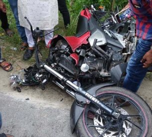 সিলেটে মোটর সাইকেলকে মাইক্রোবাসের ধাক্কা, নিহত ২