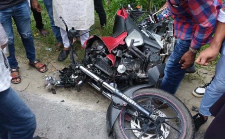 সিলেটে মোটর সাইকেলকে মাইক্রোবাসের ধাক্কা, নিহত ২
