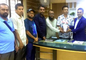  ইউএনও’র সাথে দক্ষিণ সুরমা উপজেলা প্রেসক্লাব নেতৃবৃন্দের শুভেচ্ছা বিনিময়