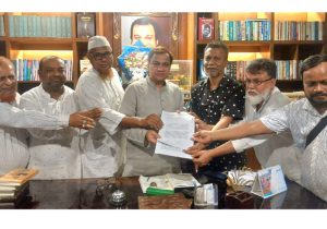 সদর দক্ষিণ নাগরিক কমিটি, সিলেট’র স্মারকলিপি পেশ